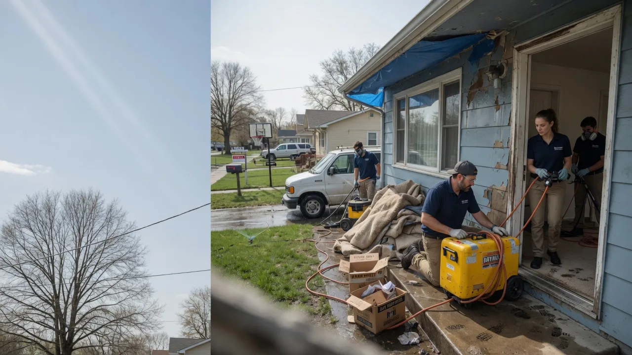 Basement Flood Cleanup in Shelbyville, IN near me